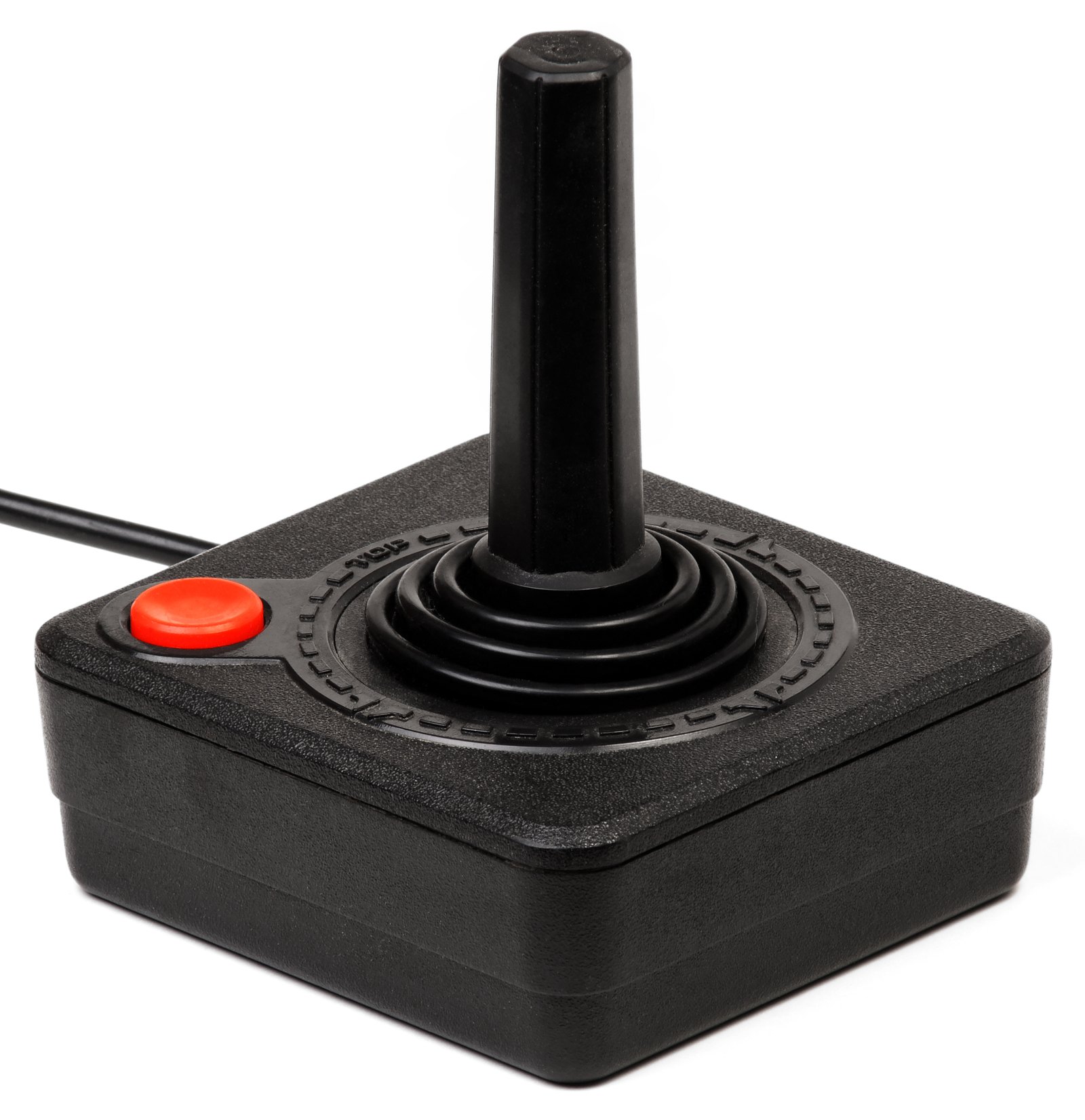 Atari CX40 Joystick mit rotem Feuerknopf